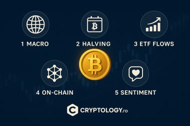 Cele cinci semnale care mișcă prețul Bitcoin și ce înseamnă asta pentru portofoliul tău