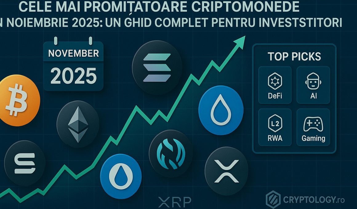 Cele mai promițătoare criptomonede din noiembrie 2025: un ghid complet pentru investitori