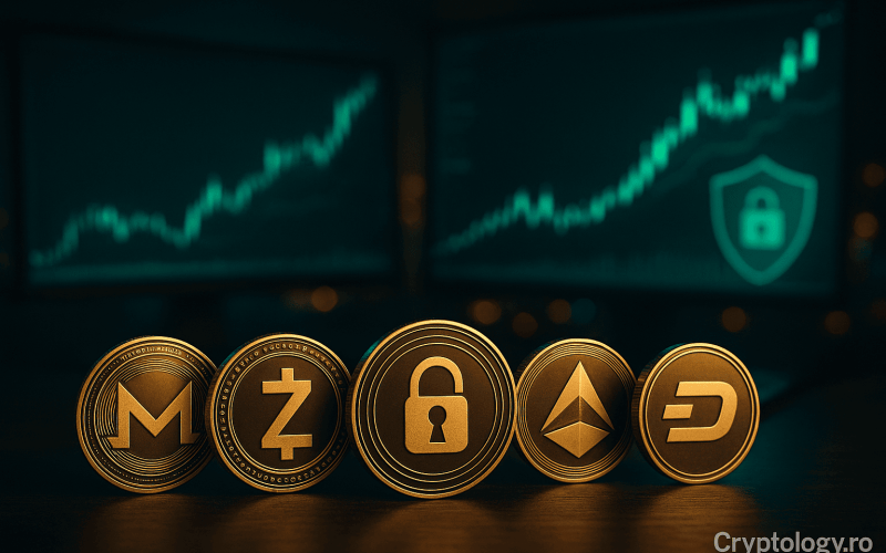 Cinci criptomonede axate pe confidențialitate înregistrează creșteri spectaculoase