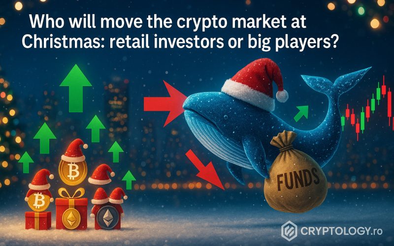 Cine va mișca piața crypto de Crăciun: micii investitori sau jucătorii mari