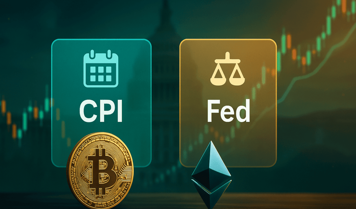 Două evenimente economice decisive pentru piața de criptomonede din această săptămână