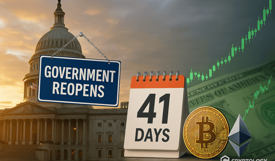 Guvernul SUA își reia activitatea după 41 de zile: Ce înseamnă pentru Bitcoin și piețele crypto