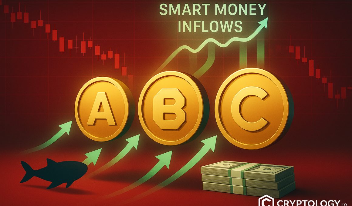 Investitorii mari cumpără altcoinuri în mijlocul corecției: trei proiecte care atrag capitalul serios