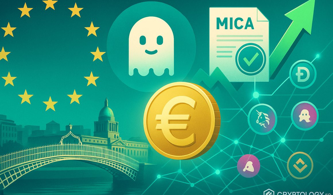 Irlanda devine poarta europeană către DeFi după ce Aave Labs primește autorizație MiCA pentru conectarea dintre euro și cripto