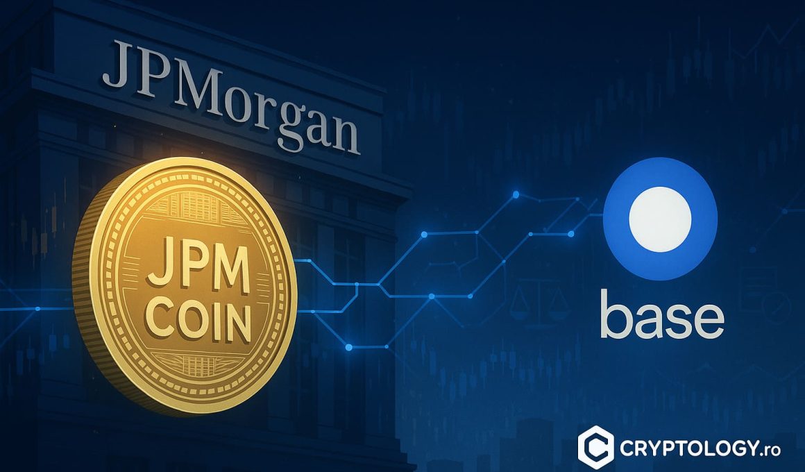 JPMorgan lansează tokenul de depozit JPM Coin pe blockchain-ul Base al Coinbase