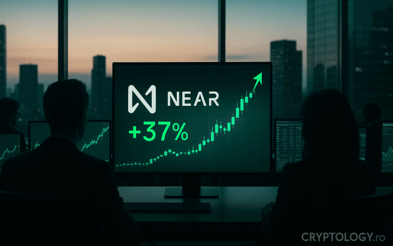 NEAR Protocol a explodat cu 37% într-o singură zi. Ce se întâmplă cu această criptomonedă?