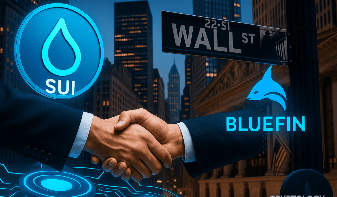 SUI Group se aliază cu Bluefin pentru a atrage Wall Street pe blockchain-ul Sui
