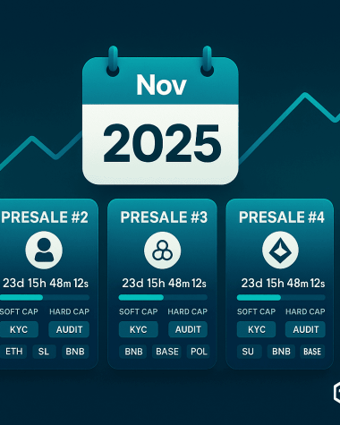 Șase proiecte crypto în faza de presale care atrag atenția în noiembrie 2025