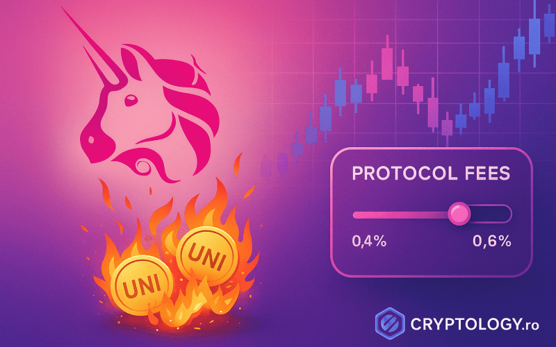 Uniswap propune restructurare majoră: arderea tokenurilor UNI și schimbări în taxele de protocol