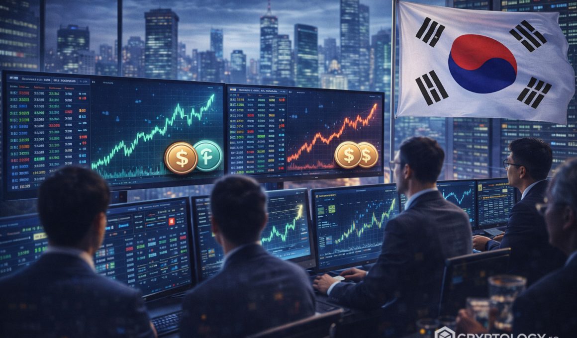 Acțiunile companiilor crypto din Coreea de Sud cresc pe fondul așteptărilor privind legalizarea stablecoin-urilor