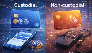 Carduri crypto custodiale și non-custodiale - ghid complet pentru utilizatori