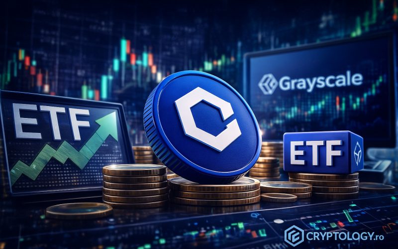 Grayscale lansează primul ETF spot Chainlink din SUA, în plin haos pe piața cripto