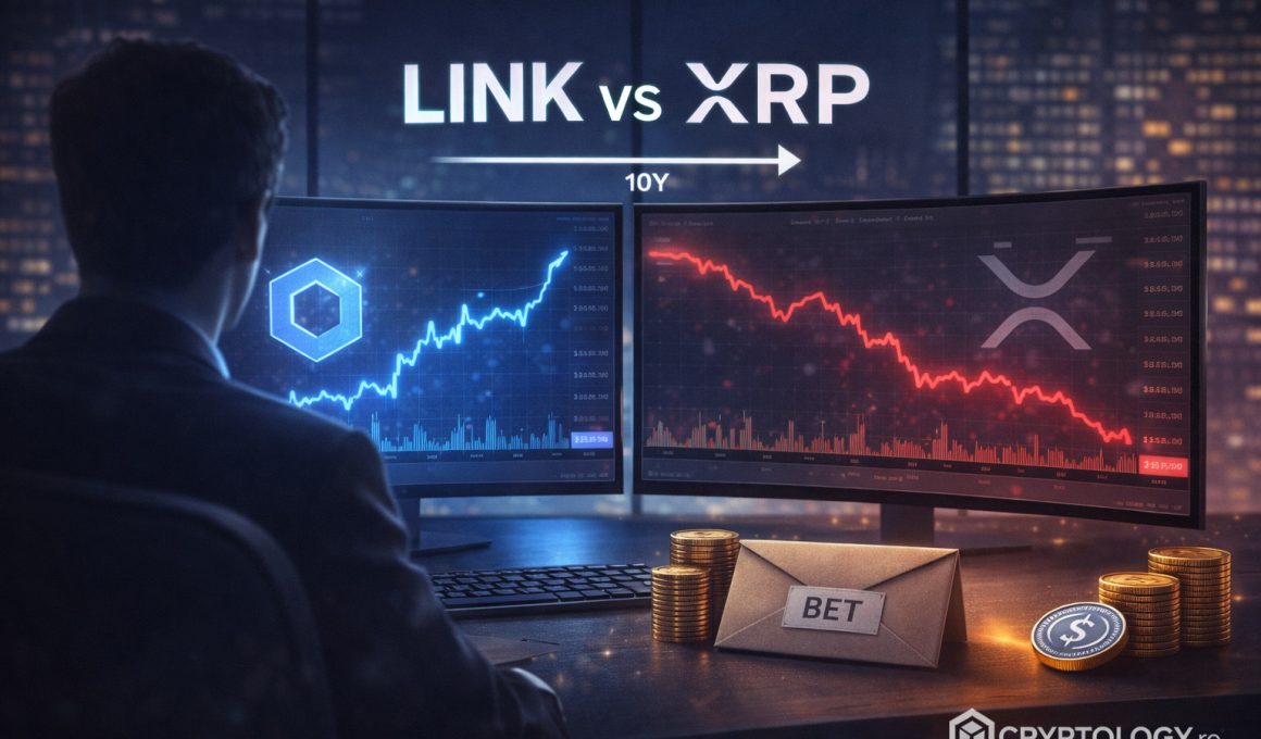 Lark Davis pariază pe Chainlink - Va zdrobi XRP în următorii zece ani