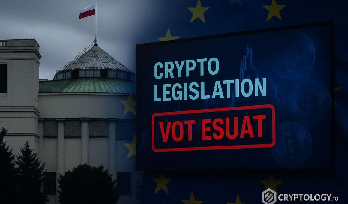 Polonia, singura țară din UE fără lege crypto după ce parlamentul a picat votul