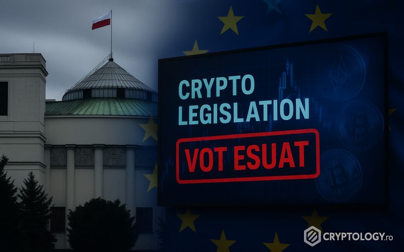 Polonia, singura țară din UE fără lege crypto după ce parlamentul a picat votul