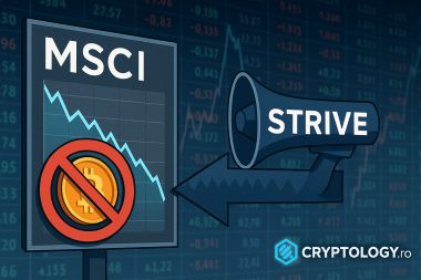 Strive atacă planul MSCI de a scoate din indici companiile cu Bitcoin în trezorerie