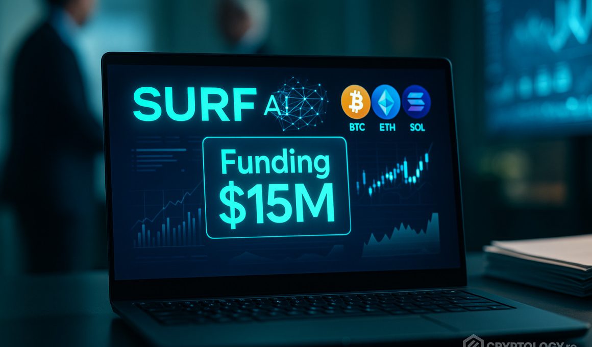 Surf, platforma AI dedicată criptomonedelor, atrage o finanțare de 15 milioane de dolari