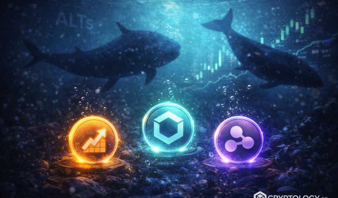 Trei altcoins mici pe care balenele le cumpără în liniște chiar acum