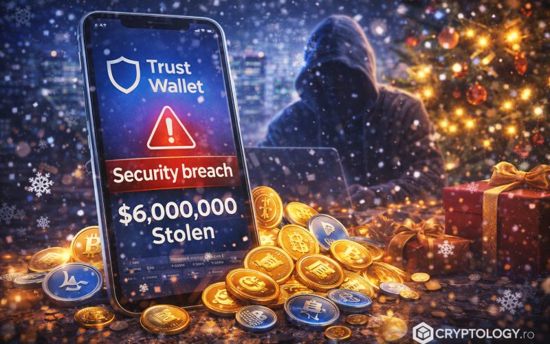Trust Wallet confirmă breșa de securitate - 6 milioane de dolari furați chiar de Crăciun