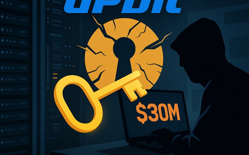 Upbit descoperă o breșă gravă în sistemul de chei private după ce hackerii au furat 30 de milioane de dolari