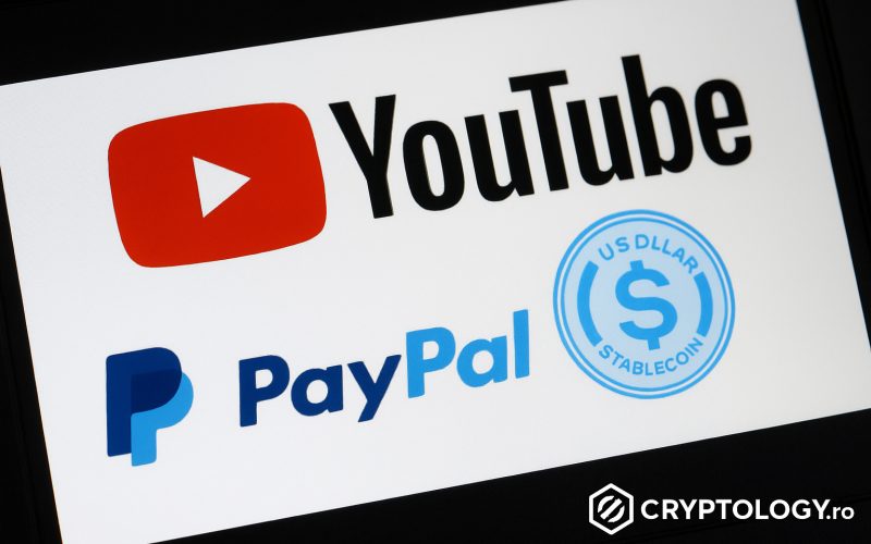 YouTube permite acum plățile în stablecoin prin PayPal