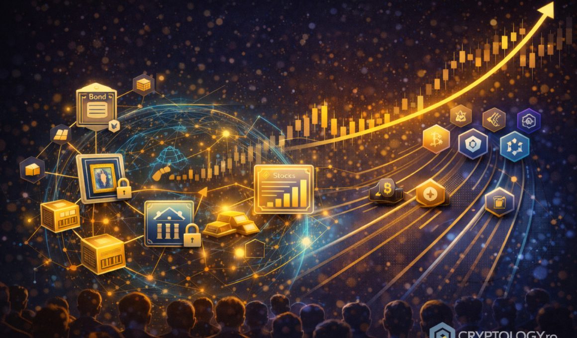 Activele tokenizate au depășit 21 de miliarde de dolari, iar noile rețele blockchain intră serios în cursă