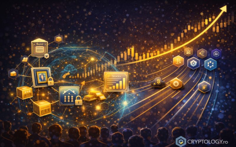 Activele tokenizate au depășit 21 de miliarde de dolari, iar noile rețele blockchain intră serios în cursă