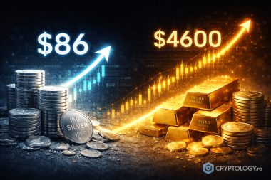 Argintul sparge toate recordurile și trece de 86 de dolari, aurul depășește 4.600 de dolari