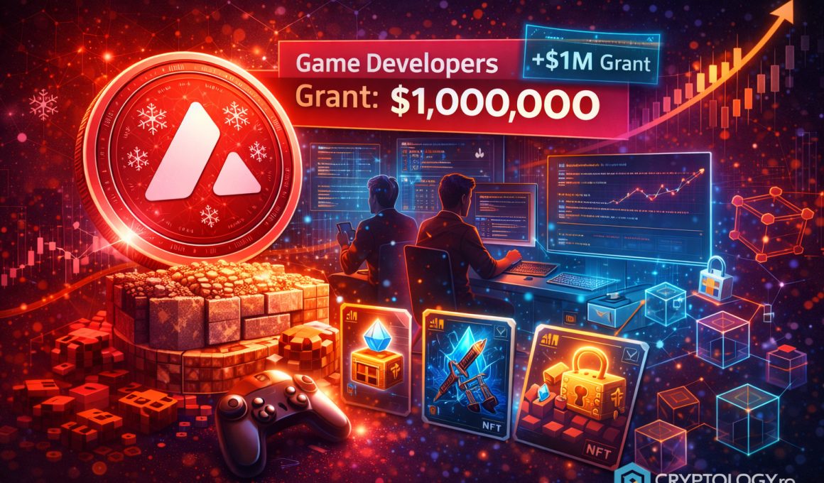 Avalanche pune la bătaie un milion de dolari pentru dezvoltatorii de jocuri blockchain
