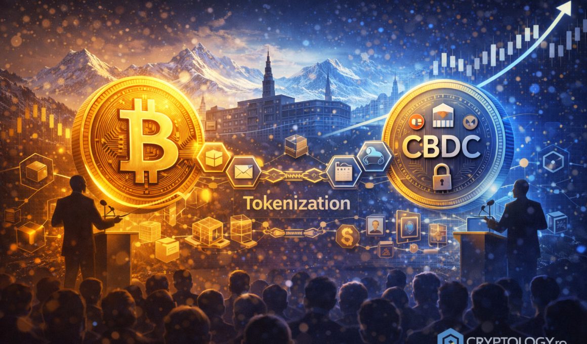 Davos 2026 - Tokenizarea pune față în față Bitcoin și monedele digitale de stat