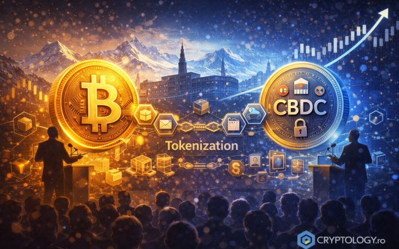 Davos 2026 - Tokenizarea pune față în față Bitcoin și monedele digitale de stat