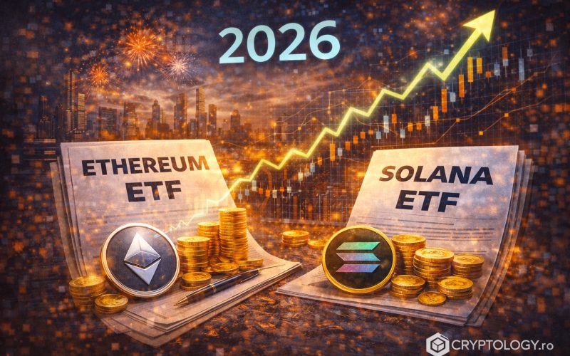 ETF-urile Ethereum și Solana au spart recordurile de tranzacționare în prima săptămână din 2026
