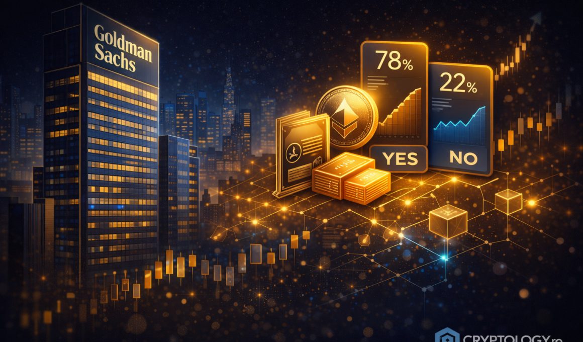 Goldman Sachs își îndreaptă atenția spre tokenizare și piețele de predicții