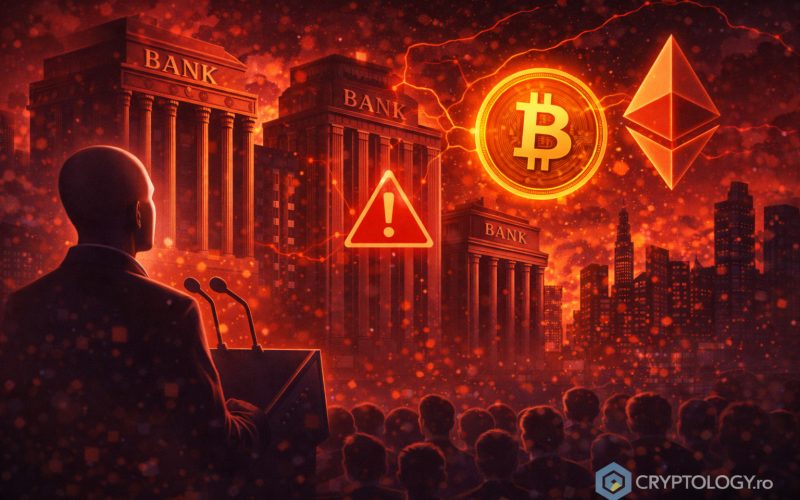 Marile bănci văd în criptomonede o amenințare existențială, spune șeful Coinbase