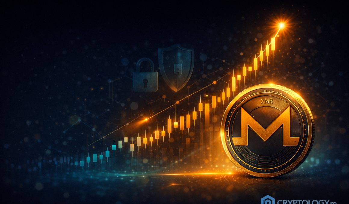 Monero atinge un maxim istoric pe fondul interesului crescut pentru monedele private