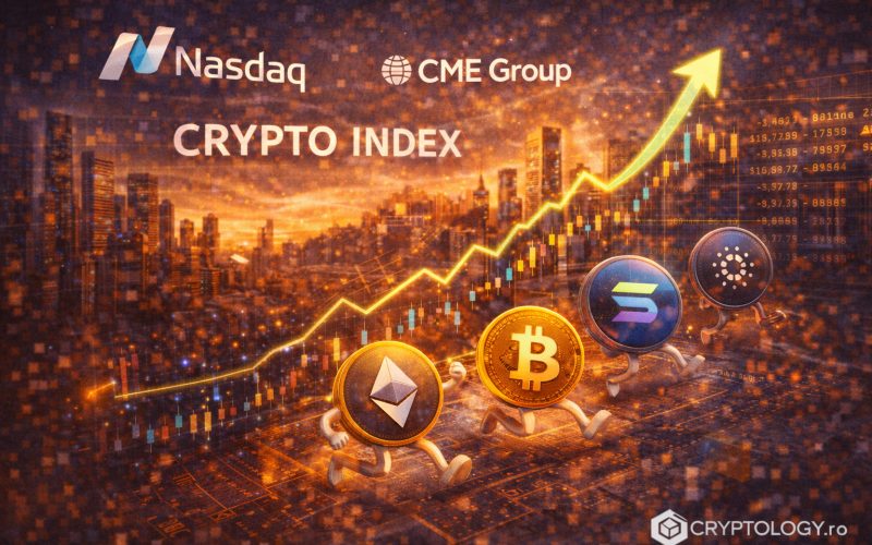Nasdaq și CME Group lansează un indice comun pentru piața crypto