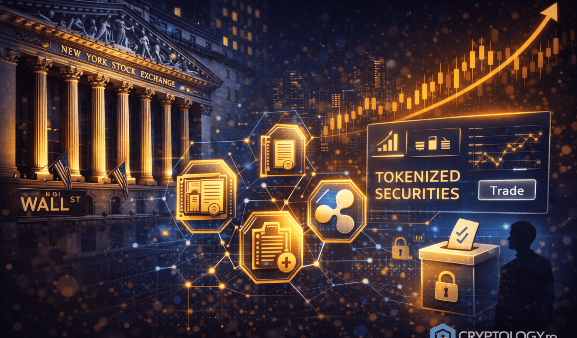 New York Stock Exchange(NYSE) dezvoltă o platformă de tranzacționare pentru titluri tokenizate