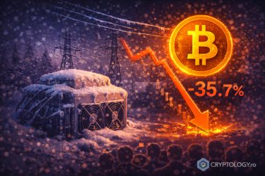 Puterea de calcul a Bitcoin s-a prăbușit brusc după furtuna de iarnă din America