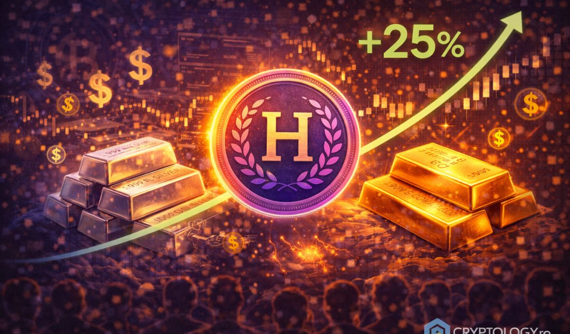 Tokenul HYPE urcă 25% pe fondul tranzacțiilor masive cu argint și aur