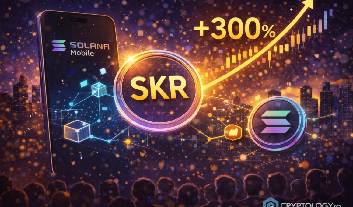 Tokenul SKR de la Solana Mobile a crescut cu peste 300 imediat după lansare