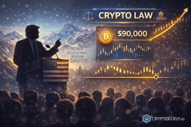 Trump promite de la Davos o lege pentru cripto, Bitcoin rămâne la 90.000 de dolari