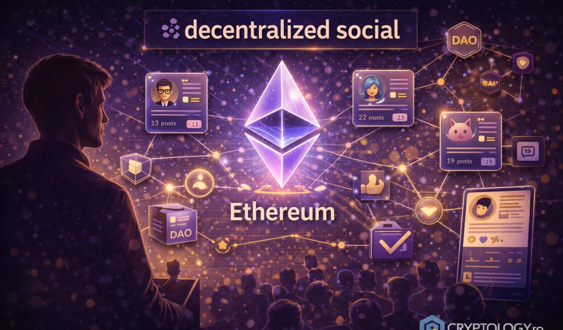 Vitalik Buterin mizează pe rețelele sociale descentralizate pentru viitorul Ethereum