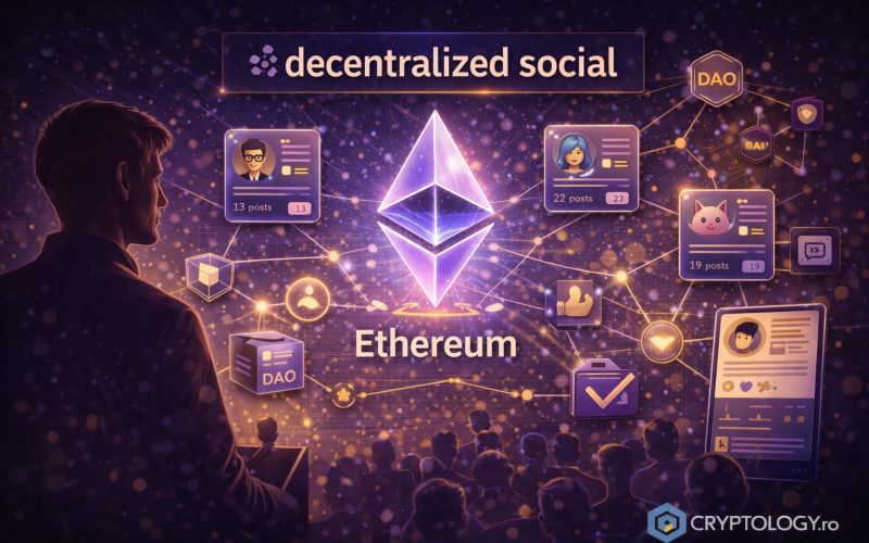 Vitalik Buterin mizează pe rețelele sociale descentralizate pentru viitorul Ethereum