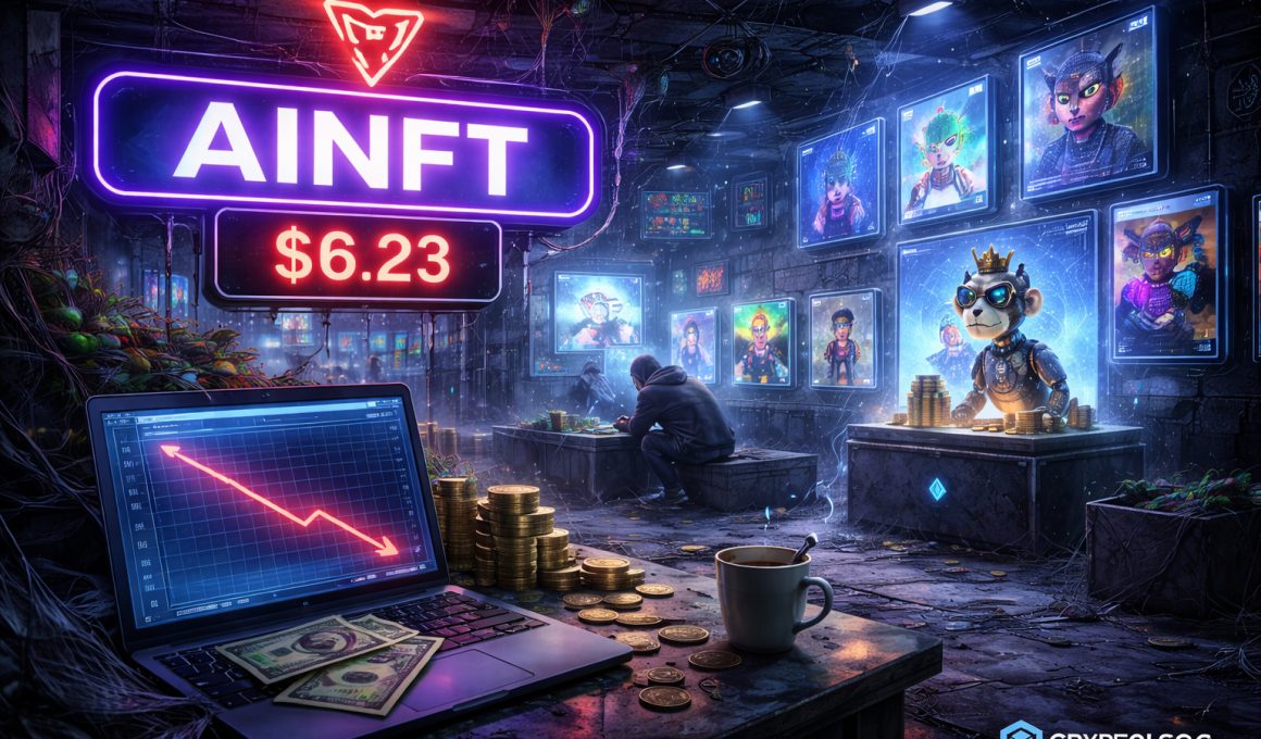 AINFT, cea mai mare platformă NFT de pe TRON, generează doar 6 dolari pe zi din tranzacții