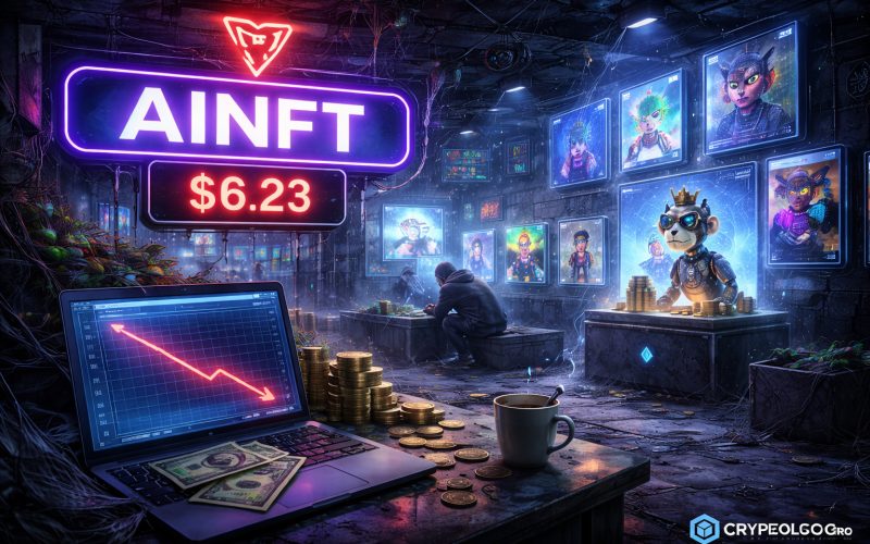 AINFT, cea mai mare platformă NFT de pe TRON, generează doar 6 dolari pe zi din tranzacții