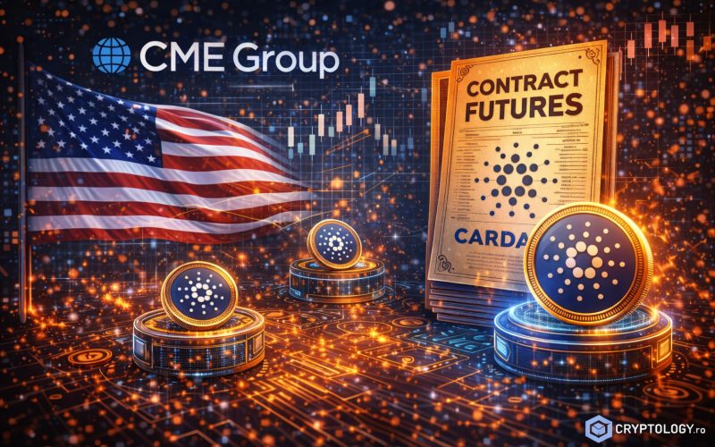 Cardano a intrat pe CME cu contracte futures, iar piața așteaptă acum un ETF spot în SUA