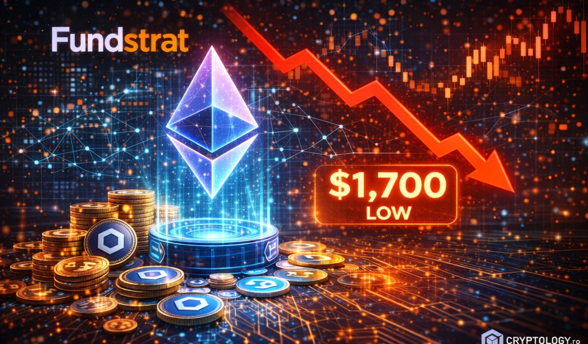 Fundstrat consideră că Ethereum ar putea atinge un minim de ciclu în jurul a 1.700 de dolari