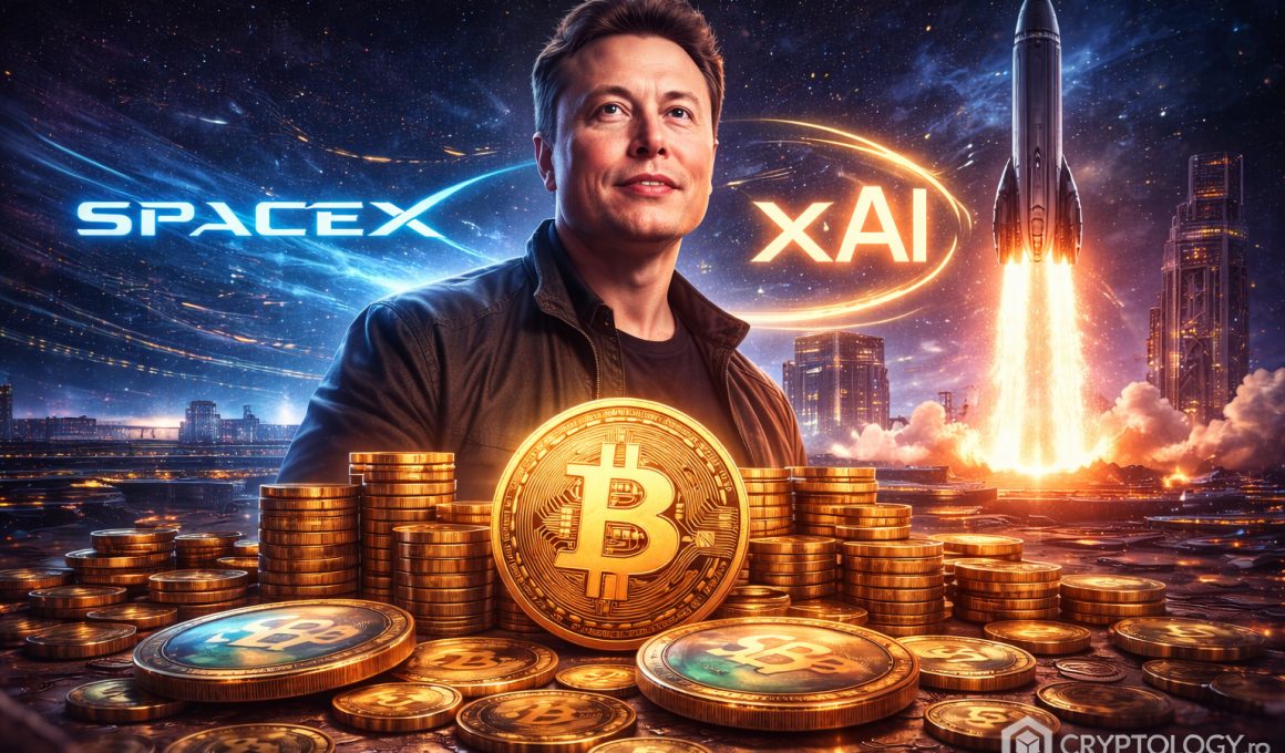 Fuziunea SpaceX-xAI readuce în atenție rezervele de Bitcoin ale lui Musk, chiar înainte de listarea la bursă