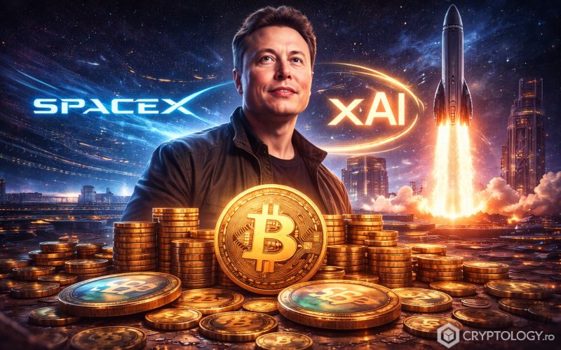 Fuziunea SpaceX-xAI readuce în atenție rezervele de Bitcoin ale lui Musk, chiar înainte de listarea la bursă