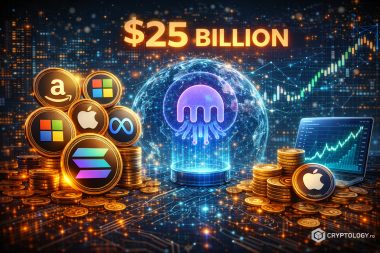 Kraken depășește 25 de miliarde de dolari în tranzacții cu acțiuni tokenizate și domină piața globală